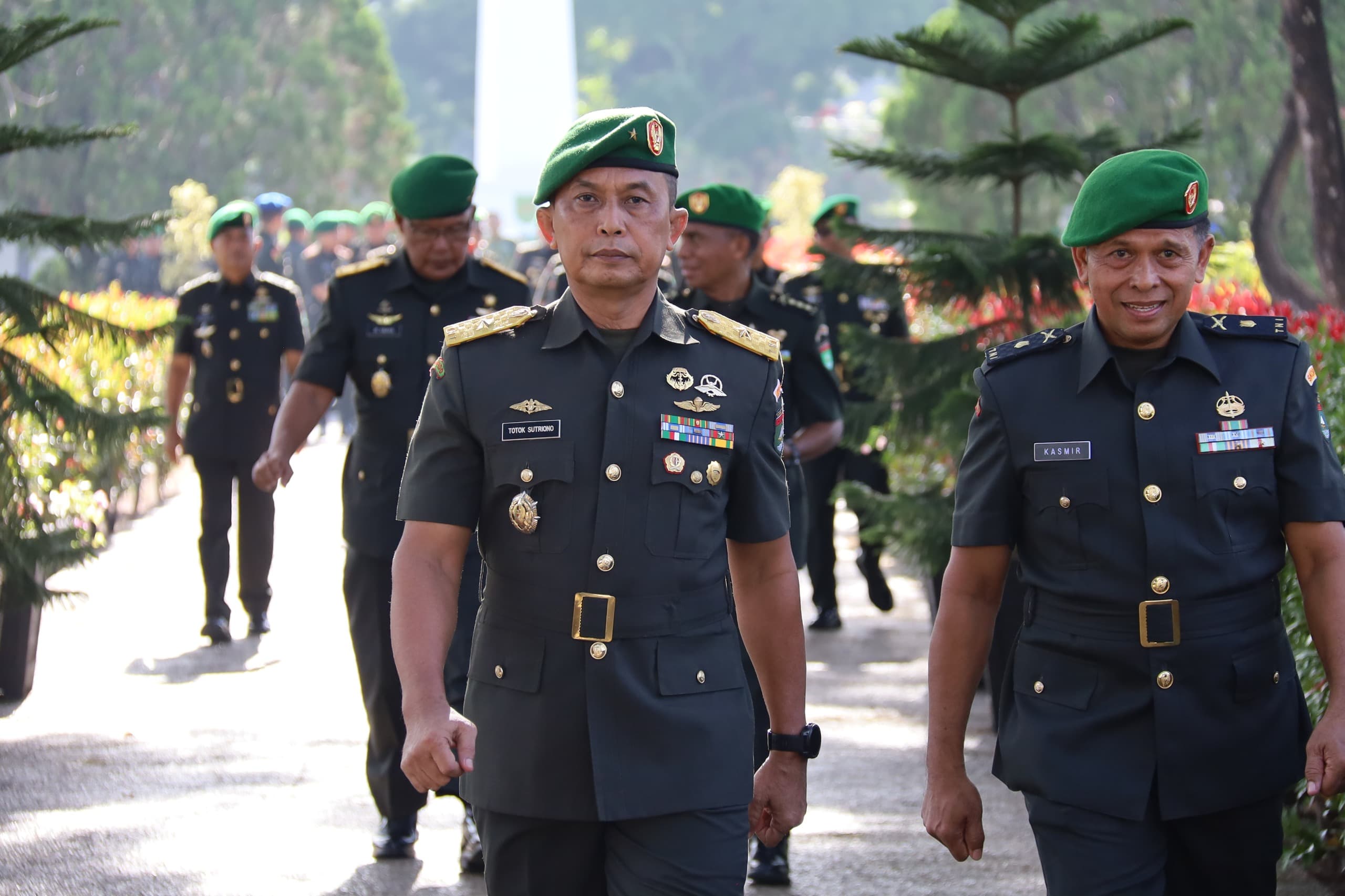 Ziarah HUT Ke-1 Kodam XIX Tuanku Tambusai, Penghormatan kepada Pahlawan Berlangsung Khidmat